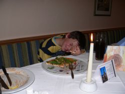 Quatsch beim Essen