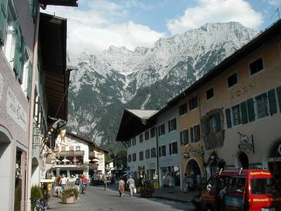 mitten in Mittenwald - ein hübsches Städchen